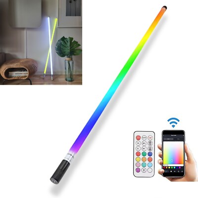 GamerDens 4 ft Full RGB LED Wireless Tube Light for Photo Video Studio Streaming