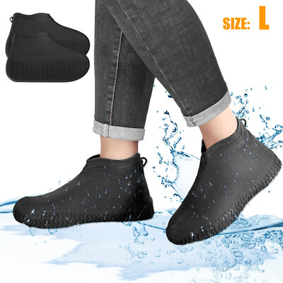 Anti-slip Rubber Shoe Covers Reusable Rain Snow Boot Waterproof Shoes Protector