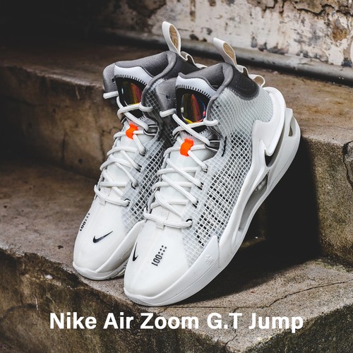 

Мужские баскетбольные мячи Nike Air Zoom GT Jump EP Summit White Sail Black DC9039-101, Белый, Air Zoom G.t. Jump Ep