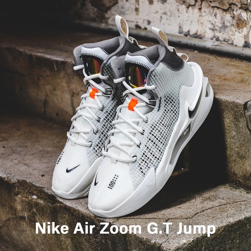 Мужские баскетбольные мячи Nike Air Zoom GT Jump EP Summit White Sail Black DC9039-101