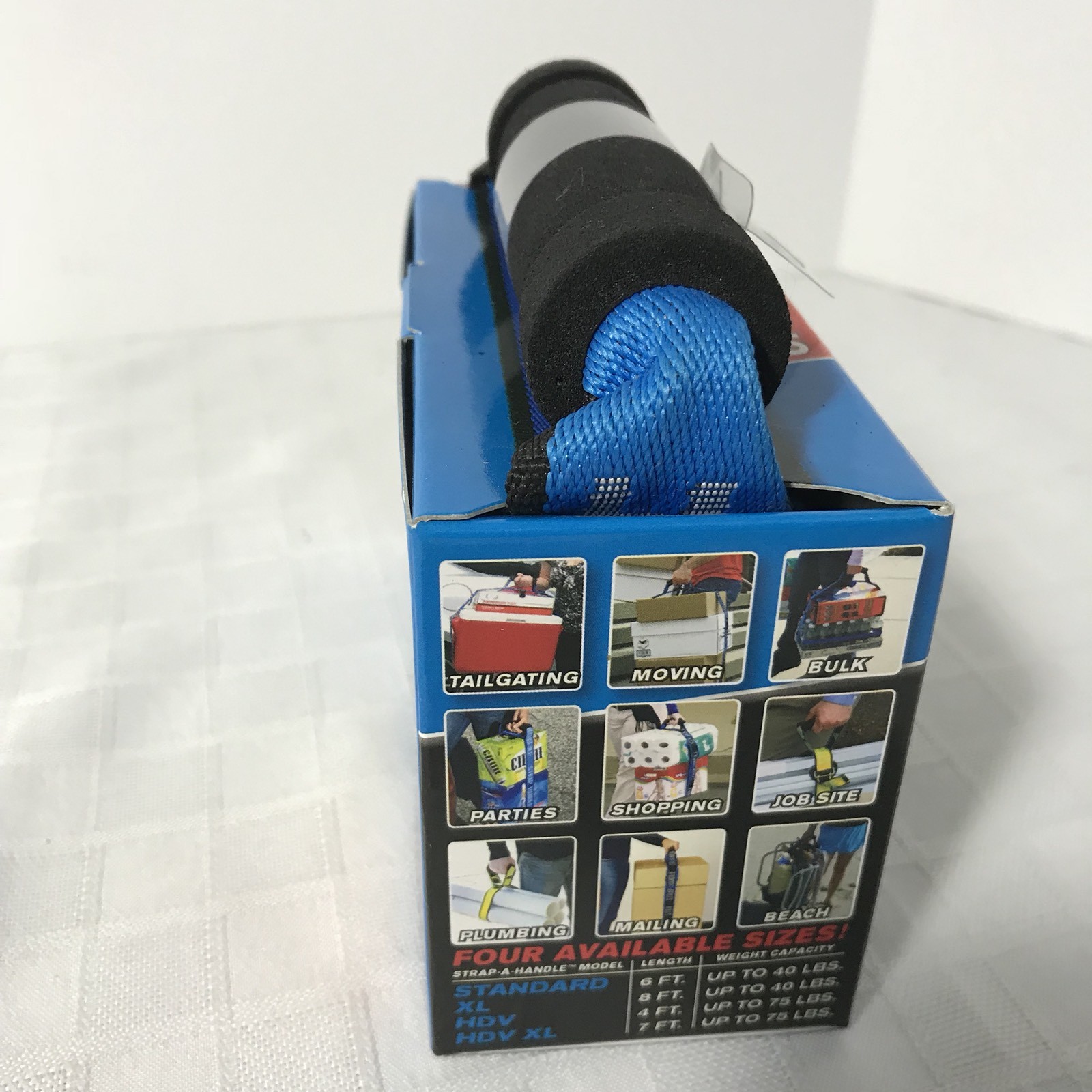 Strapahandle Carry Strap Handle Up to 40lbs 6 foot Easy Way Carry Items NEW