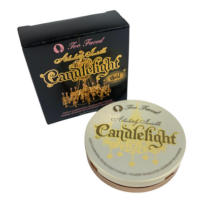 Too Faced Absolutely Invisible Candlelight Translucent Pressed Powder .32oz NIB