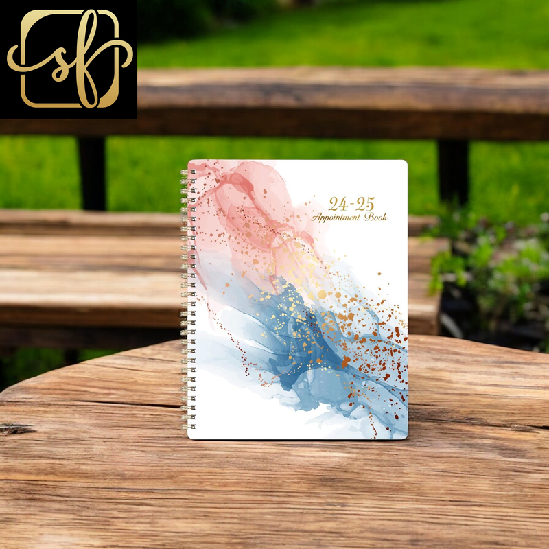 Appointment Book 2024-2025 - Daily Planner 2024-2025, 8'' X 10'' Hourly Planner from Jul. 2024-Jun. 2025, 12-Month Weekly 2025 Appointment Book, Appointment Planner 2025