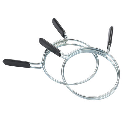 WOODRIVER Double-Loop 2-1/2'' EZ-Squeeze Hose Clamps 2-Piece