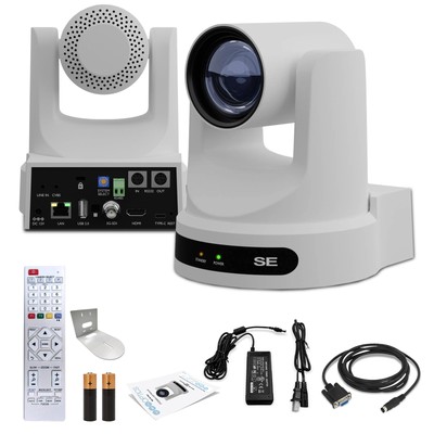 PTZOptics Move SE PTZ Camera with Optical Zoom + Wall Mount