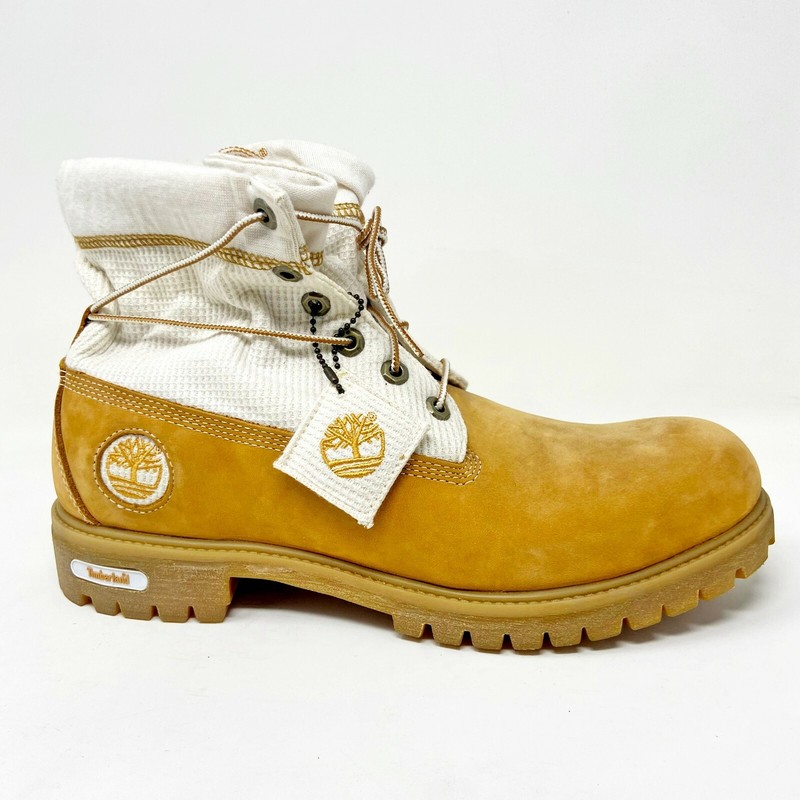 Premium Boots Roll Top Wheat Nubuck 