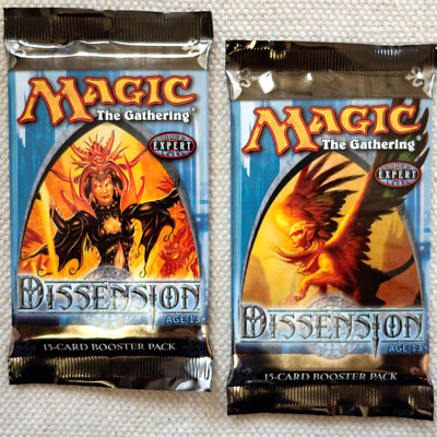 MTG: 2 DISSENSION - Factory Sealed Booster Packs - 2 Packs Magic - English