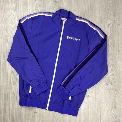 Pre-owned Palm Angels Track Jacket In Purple