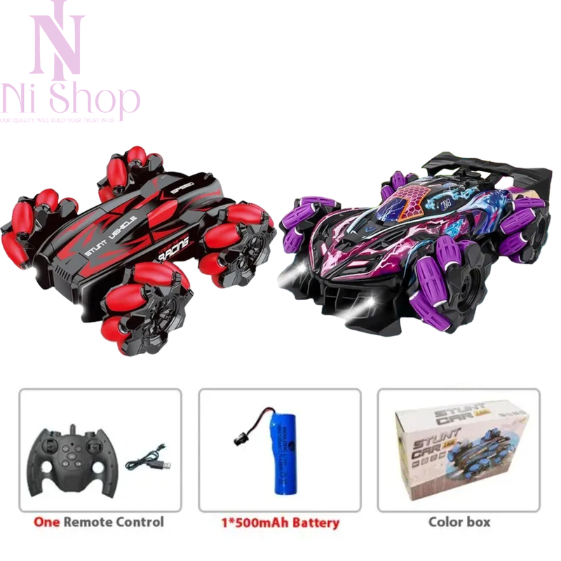 Gesture Sensor With Led Lights Music 2.4g Spray Stunt 4wd To