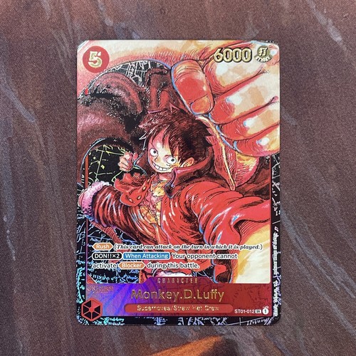 【PSA10】MONKEY D. LUFFY ST01-012 サイン入り PSA 10 Monkey D. Luffy (Signed) ST01-012 SR - ONE PIECE