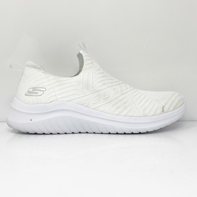 

Skechers Womens Ultra Flex 56110 Белая повседневная обувь Кроссовки Размер 8, Белый, Ultra Flex