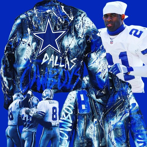 NFL Dallas Cowboys ジャケット　激レア‼︎ RARE VINTAGE DALLAS COWBOYS NFL Football Logo 7 Puffer