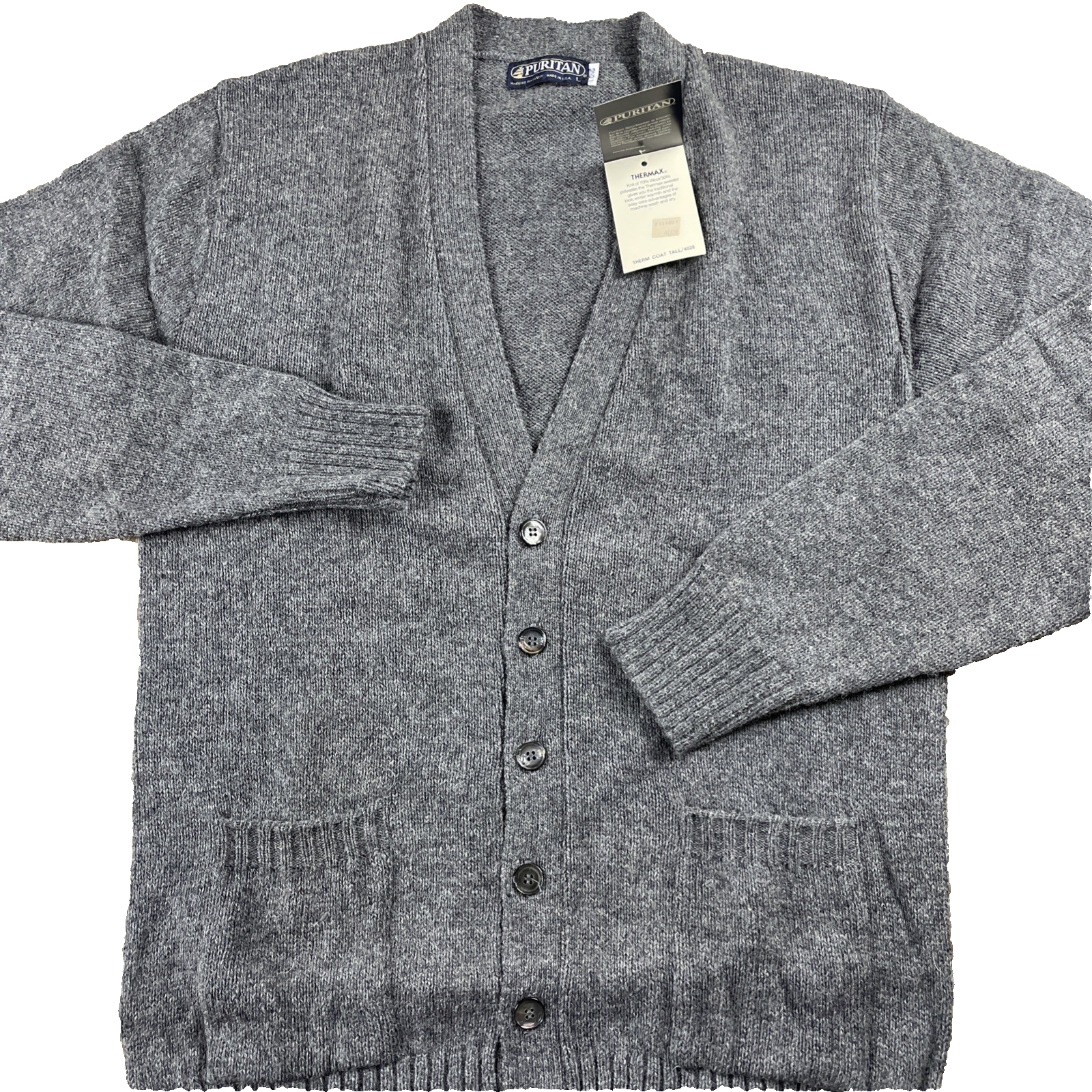 カラーリング◎　60〜70's parker vintage cardigan POST JUNK / 60's PARKER OF VIENNA “BLACK” Pure Alpaca Cardigan [46]