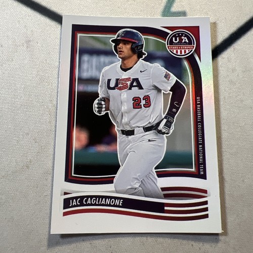 2024 Panini USA Stars and Stripes Baseball JAC CAGLIANONE H2