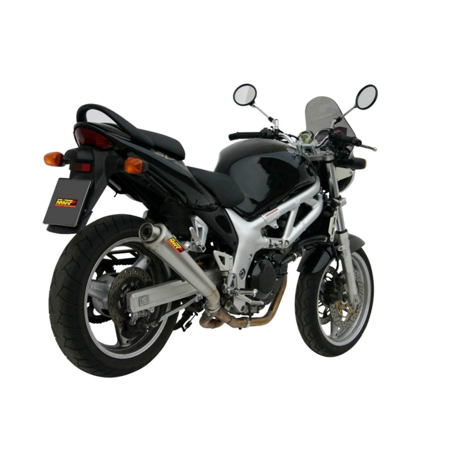 MIVV-Auspuff SUZUKI SV 650 Bj.99-02 (X-cone,Edelstahl,Motorrad)