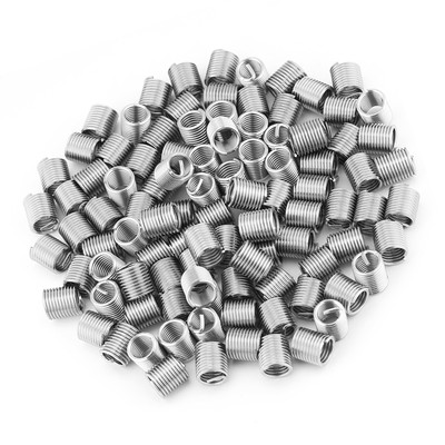 100pcs Stainless Steel Thread Repair Insert For Improving Screw Connection WYD