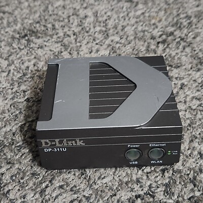 D-Link DP-311U Wireless Print Server No Cables