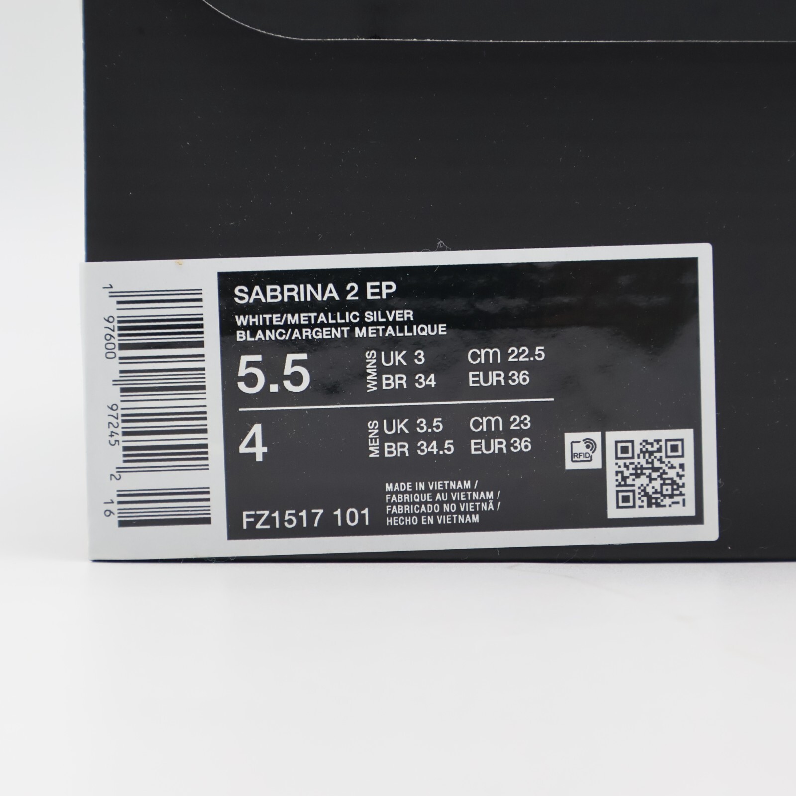 Pre-owned Nike Fz1517-101  Sabrina 2 White Summit White Glacier Blue (women's)