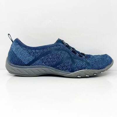 

Skechers Womens Breathe Easy 23028 Синяя повседневная обувь Кроссовки Размер 8, Синий, Breathe Easy
