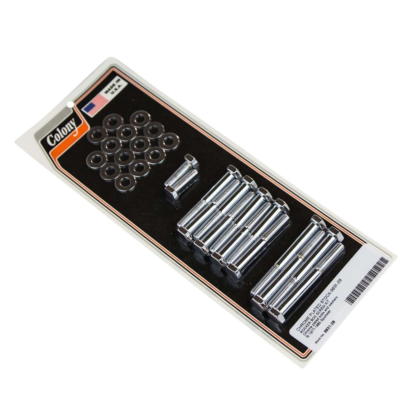 小物 fxxk5hit ROCKER BOX BOLT KIT (Chrome) Harley Ironhead Sportster 1977