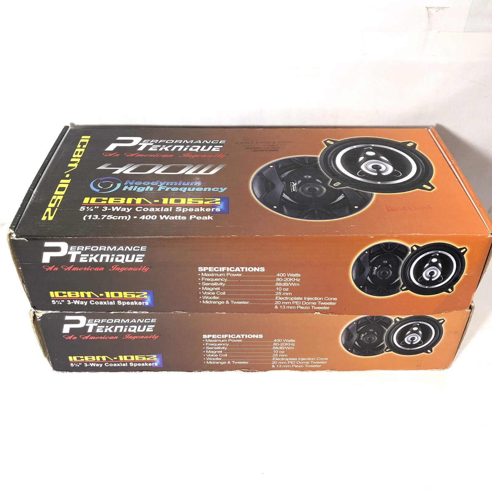 4 Performance Teknique ICBM-1052 400 Watt 5 1/4