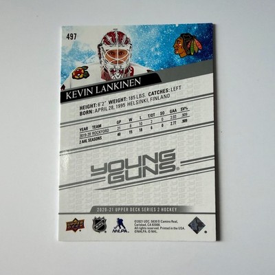 2020 Upper Deck Series 2 #497 Kevin Lankinen RC Young Guns
