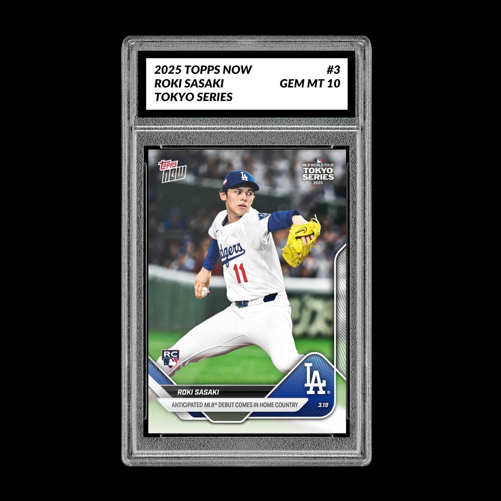 topps 東京シリーズ　未開封　10パック　Tokyo Series 2025 Topps Baseball Series 1 – MLB World Tour: Tokyo Series