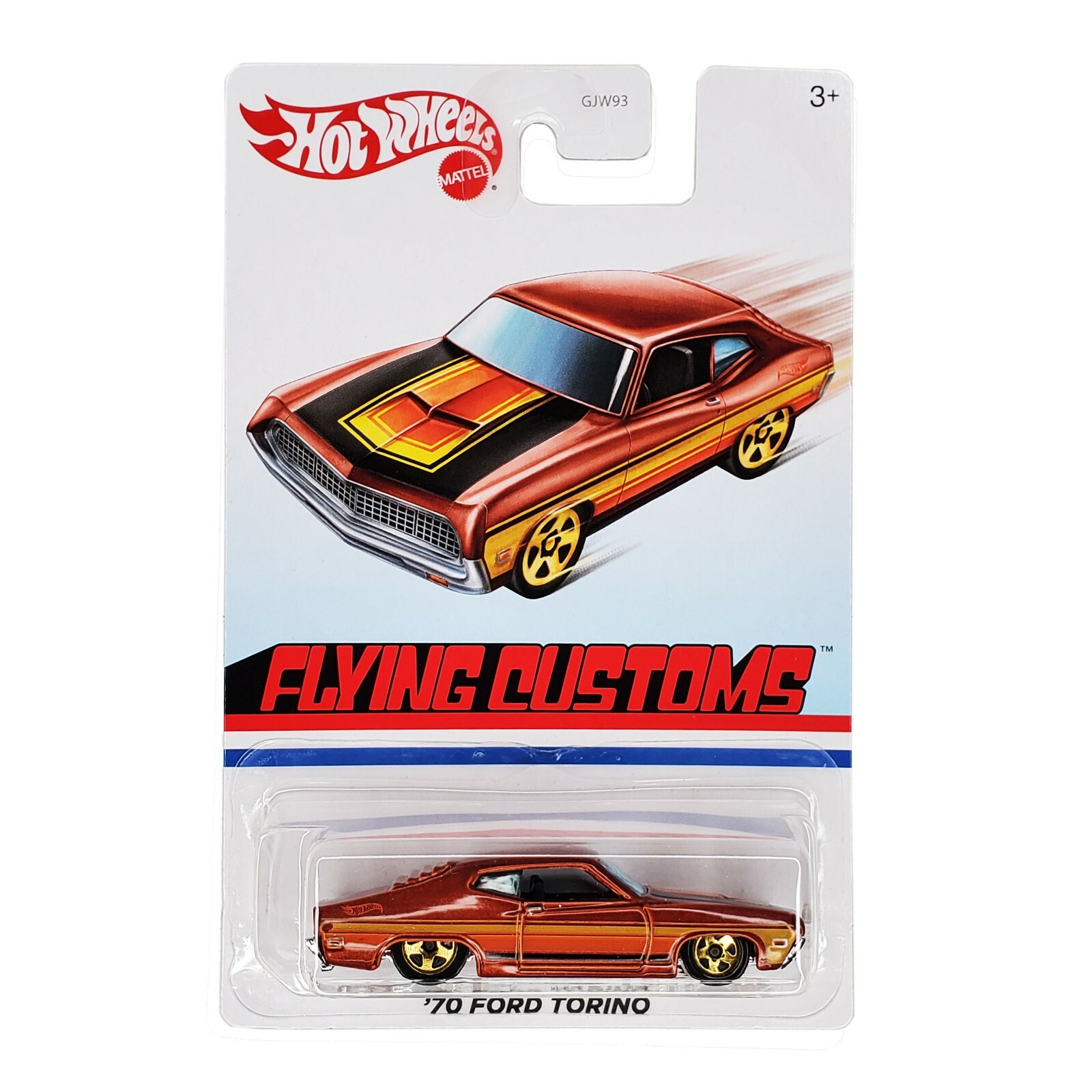 ミニカー Hot Wheels 70 Ford Torino 40th Hot Wheels 70 Ford