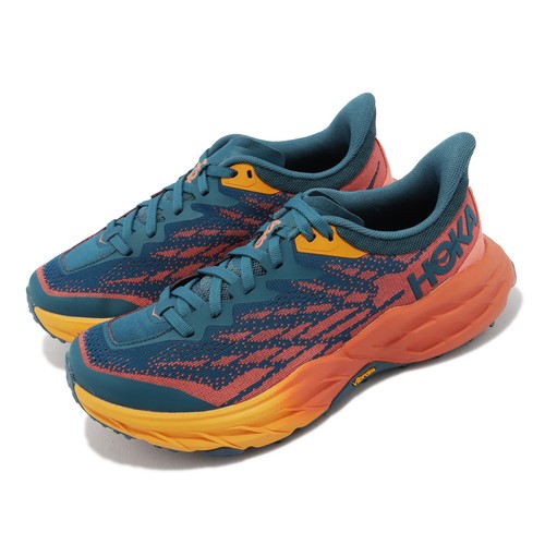 

Женские беговые кроссовки Hoka Speedgoat 5 D Wide Blue Coral Camellia 1123160-BCCML, Синий, Speedgoat 5 D Wide