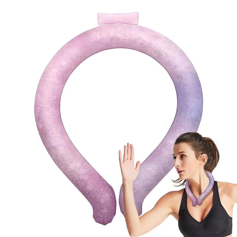 Tube Ring Wrap Sports Wearable Ice Wrap Rings For Cooling Neck