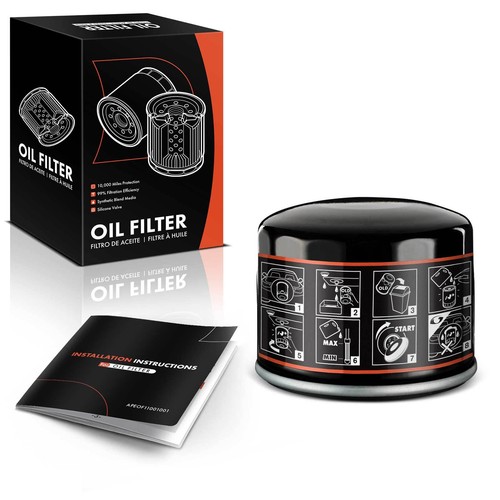 Engine Oil Filter for Chevrolet Silverado 2500 HD Silverado 3500 GMC 10K Miles