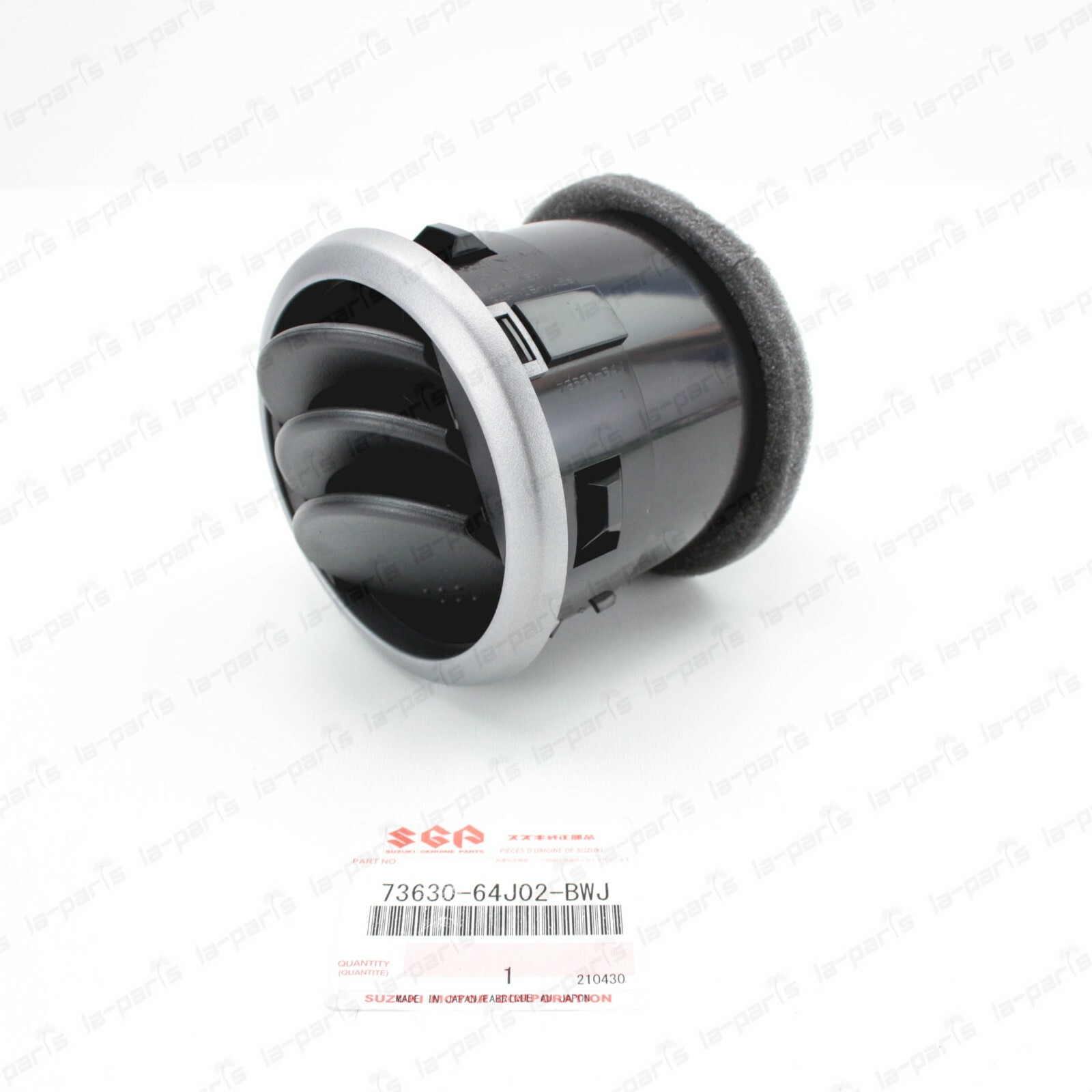 GENUINE SUZUKI 06-13 GRAND VITARA LOUVER SIDE VENT BLACK