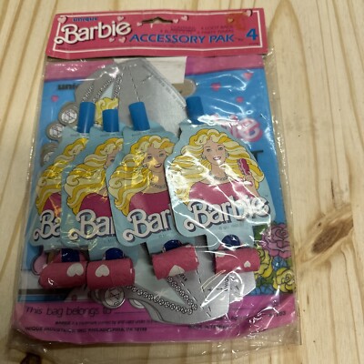 Barbie Party Accessory Pack Blowouts Loot Bags Tiaras Unique Taiwan VTG 1988 NOS