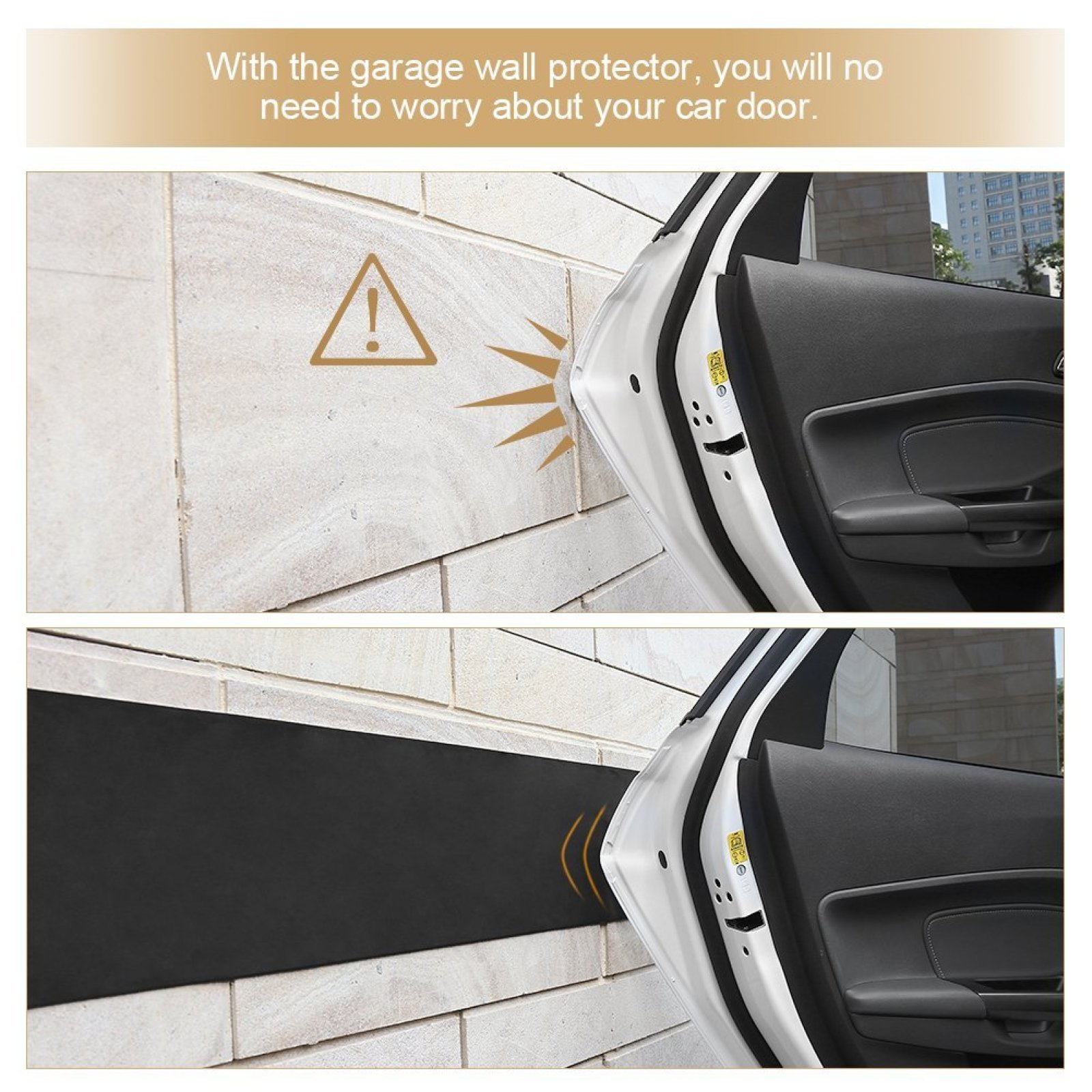 Car Door Protectors Self Adhesive Garage Wall W 2 Piece Car Door Protectors Self Adhesive Garage Wall W 2 Piece In 2m 20cm