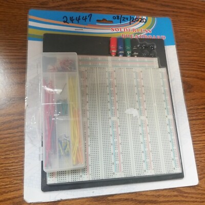 New In Package Solderless Breadboard Electronics Kit