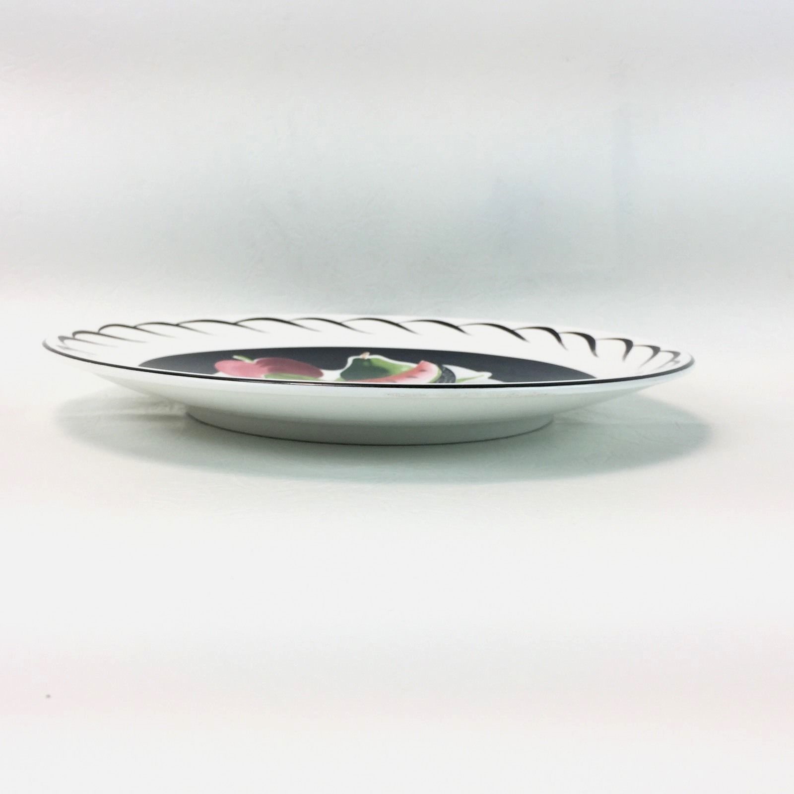 Mikasa Fashion Plaza Still Life DW 111 Lally Laslo Ironstone Dinner Plate