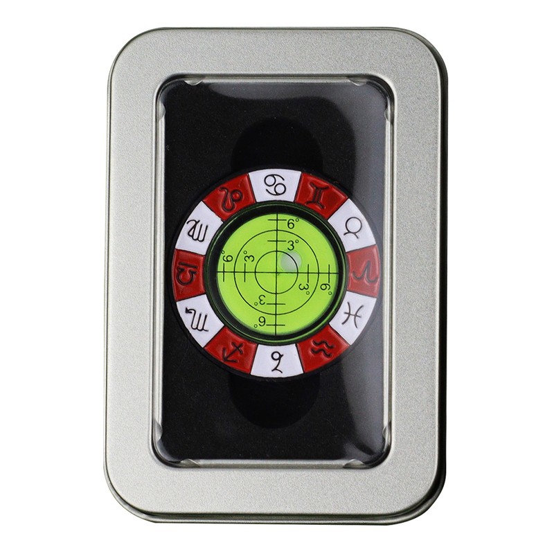 Durable Waterproof Golf Ball Markers with Level for Putting Green
