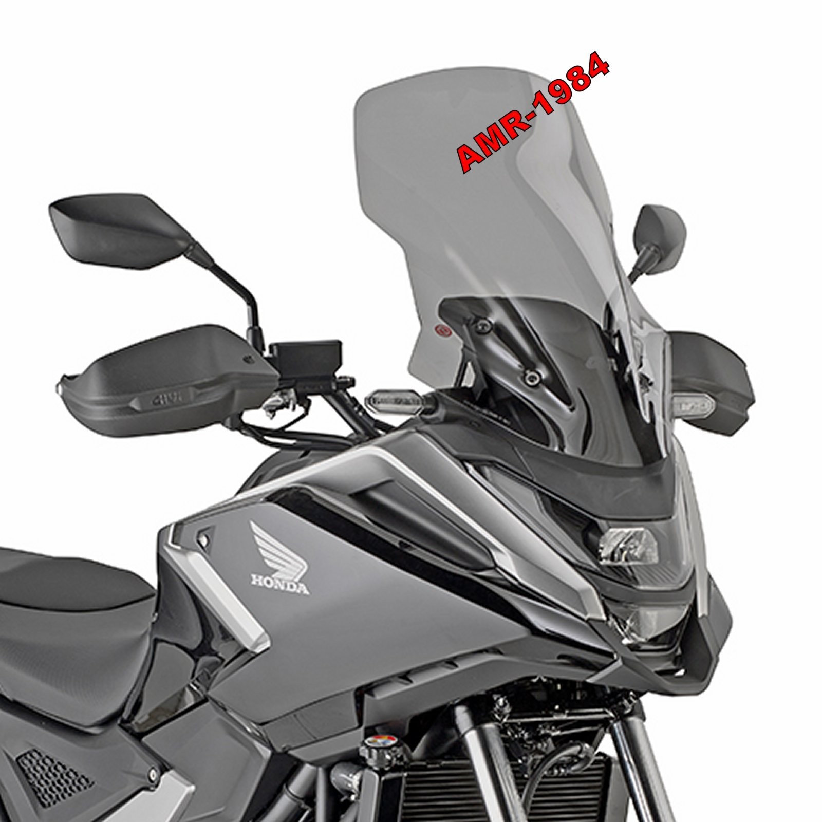 SPOILER CUPOLINO HONDA NC750X DAL 2025 GIVI D1217S FUME'  52.5 X 37