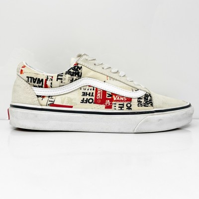 Повседневная обувь Vans Unisex Off The Wall 507452 Цвет слоновой кости Размер M 7,5 W 9