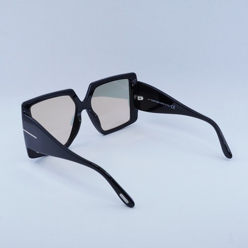 TOM FORD TOM FORD FT0790 01Z SHINY BLACK/GRADIENT VIOLET 57-17-135 SUNGLASSES