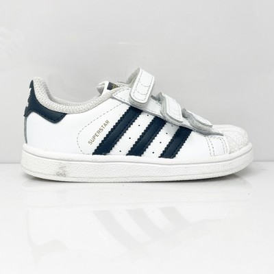 

Adidas Boys Superstar BZ0418 Белая повседневная обувь Кроссовки Размер 8K, Белый, Superstar