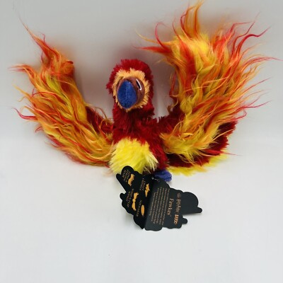 Bark Box M-L Fawkes Plush Dog Toy Harry Potter Phoenix Crinkle Squeaker New