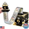 6th Birthday Money Box for Boys Girls, 6 Years Old Birthday Decorations, Fun Pull-Out Cash Gift Box for Parties, Ideal for 6th Birthday Surprises （with 35PCS Bags）