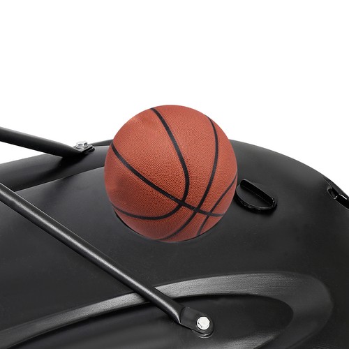 Portable Basketball Hoop Goal System Adjustable Height PVC Backboard Outdoor