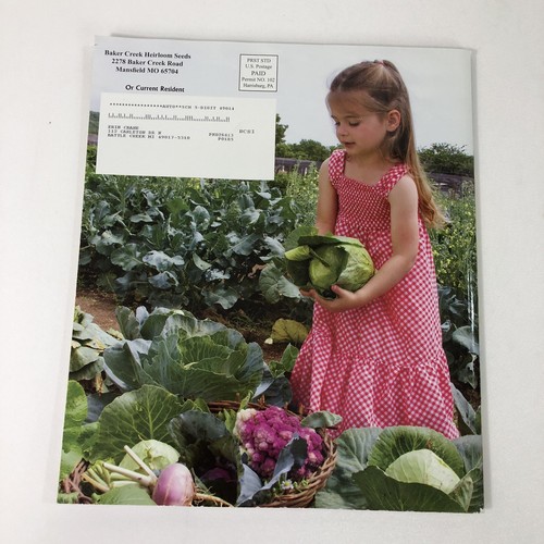 2012 Baker Creek Heirloom Seeds Book Catalog Pure Seed Paperback