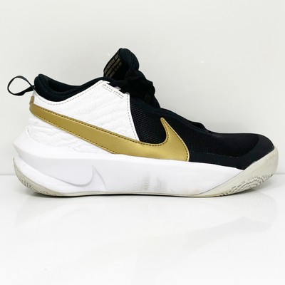 

Nike Boys Team Hustle D 10 CW6735-002 Черные баскетбольные кроссовки, размер 6 лет, Черный, Team Hustle D 10