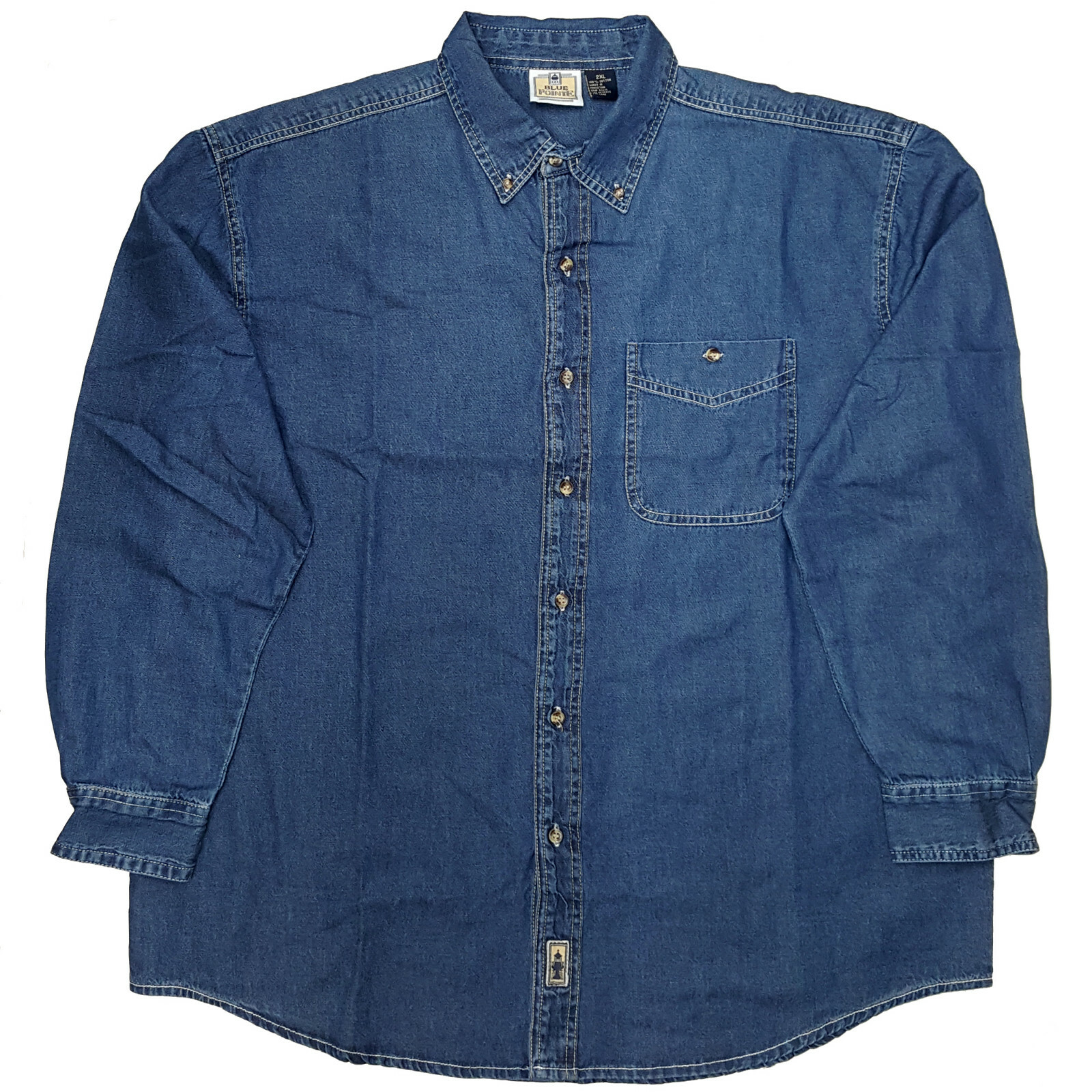 5xl denim shirt