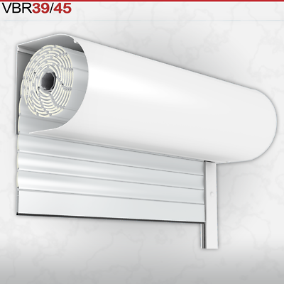 Vorbaurolladen Rolladen Außenrolladen Rund Alu auf Maß Weiß ab 78,00 € / m²