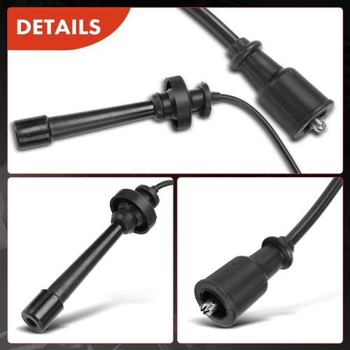 2x Ignition Coils & 2x Spark Plug Wires for Mitsubishi Eclipse Chrysler Dodge