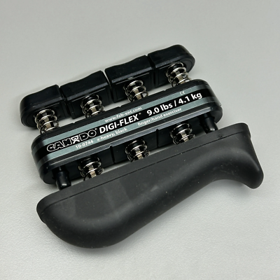 CANDO Digi-Flex Finger/Hand Exerciser 9 lbs X-Heavy Black (N
